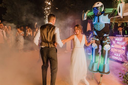 wedding planner organizadora de bodas madrid pareja novios robot